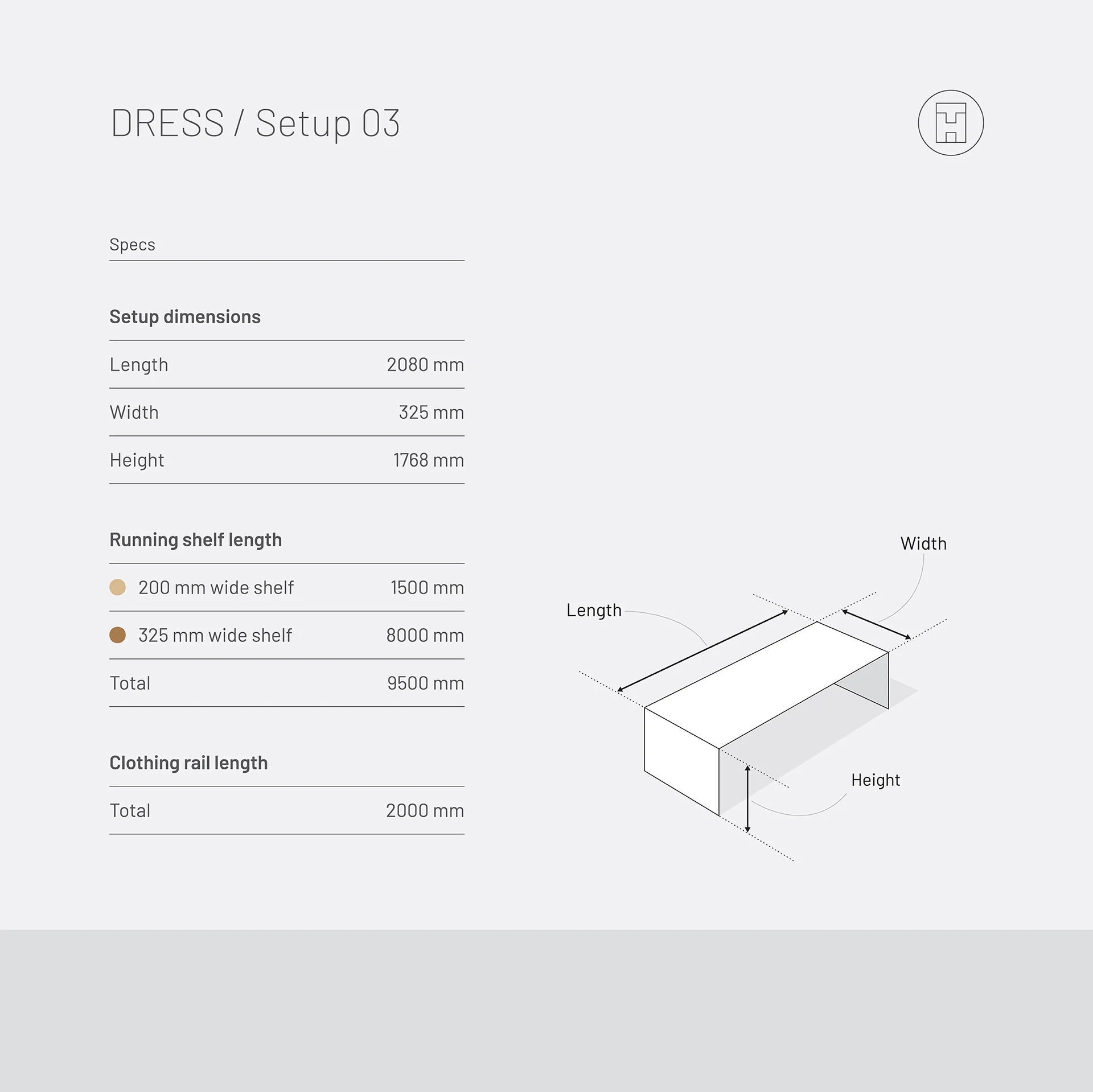 DRESS / Setup 03