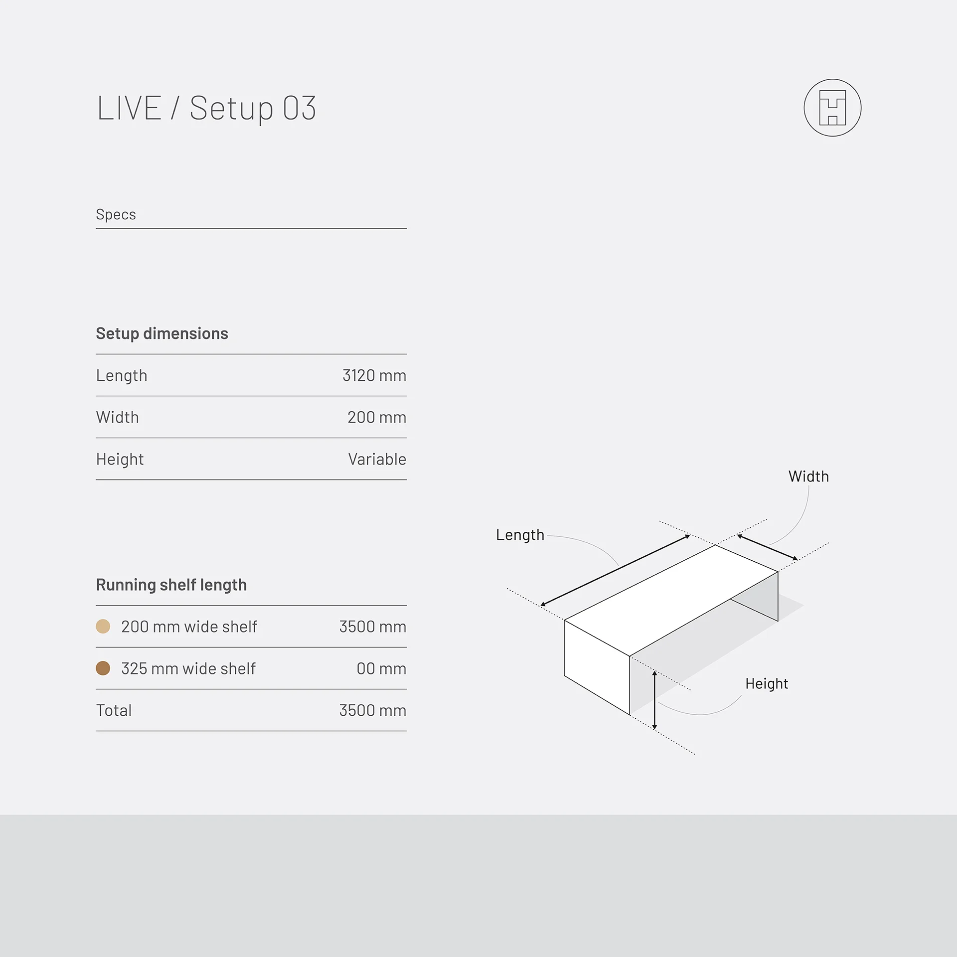 Live / Setup 03